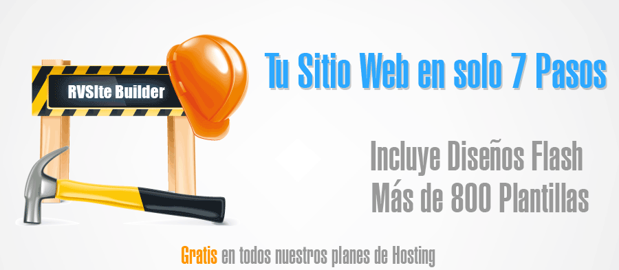 Constructor de Sitios Web RVSIte Builder Pro