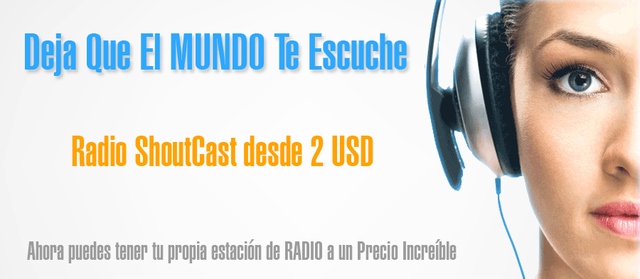 Planes de Radio shoutcast y AUTODJ economicos, al mejor precio